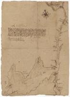 Norridgewock Fort and Kennebec River, 1719