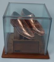 Harold Alfond bronzed shoes, 1989