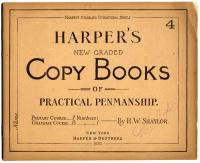 'Harper's New Graded Copy Books,' 1885