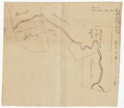 Plan for towns along the Androscoggin River,  ca. 1760