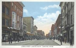 Lisbon Street, Lewiston, ca. 1935