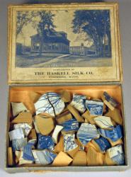 Haskell Silk Company puzzle, ca. 1900