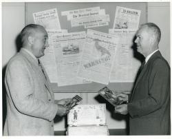 Civil Defense newspapers, 1958