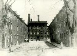 Laconia Mills boarding houses, Biddeford, ca. 1895