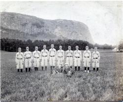 Guilford Baseball Team at Kineo, Aug. 29, 1895