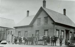 Stanislaus home on Mattanawcook Island, Lincoln, ca. 1910