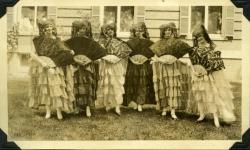 Spanish ladies, Farmington State Normal School, 1928