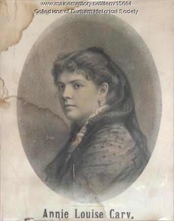 Annie Louise Cary, ca. 1870