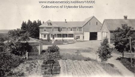 Phi J. Anderson farm, New Sweden, ca. 1922