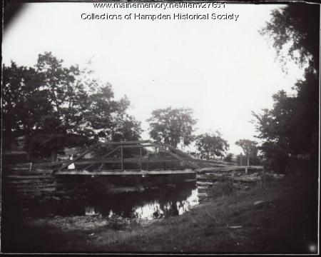 Bridge, Elm Street West, Hampden, 1891