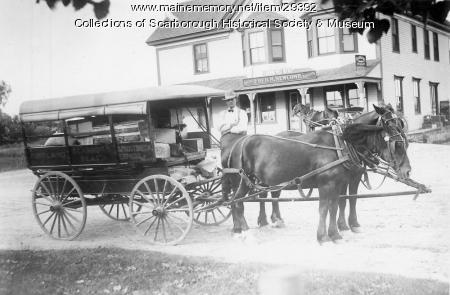 Fred M. Newcomb Store, Scarborough, ca. 1910