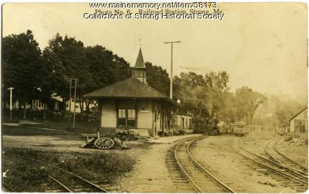 Sandy River & Rangeley Lakes Railroad Predecessors V6 - Strong Freeman Salem Maine
