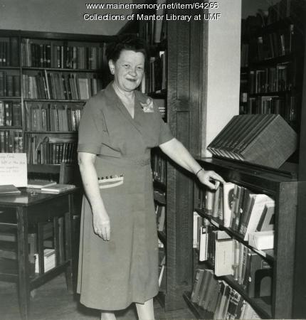 Agnes Mantor, Farmington State Normal School, ca. 1940