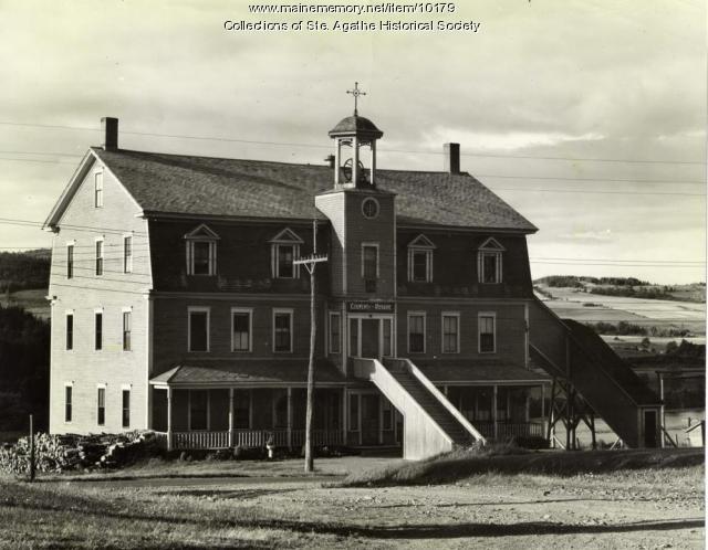 Sisters of the Holy Rosary Convent, Frenchville, ca. 1950