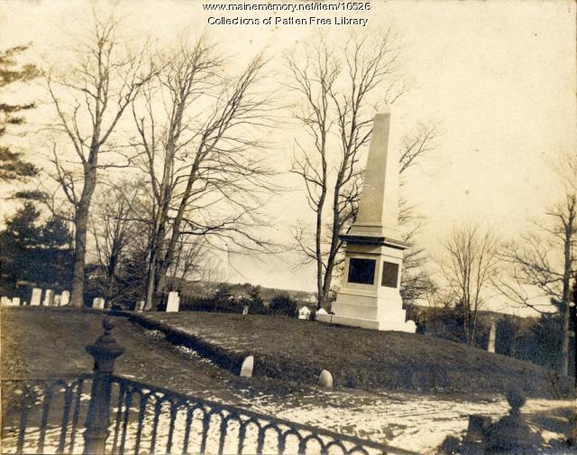 Governor King monument, Bath, ca. 1903