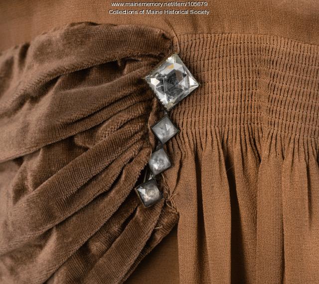 Helen Little Hamm's drop waist dress, Kittery, ca. 1926 Maine Memory Network