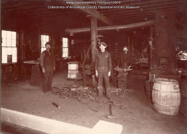 Taber Blacksmith Shop, ca. 1900