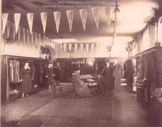 G.W. Richards Store, Houlton, ca. 1914