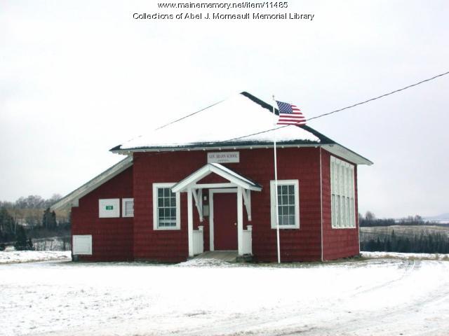 Governor Brann School, Cyr Plantation, 1934