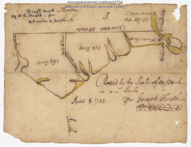 Map of Brunswick, 1725