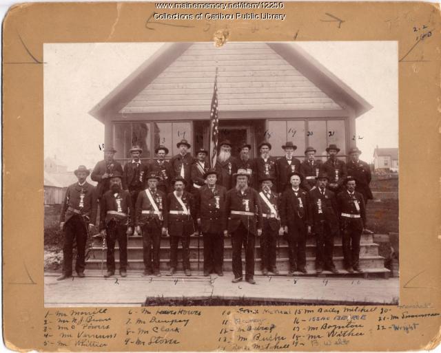 Grand Army of the Republic members, Caribou, 1898