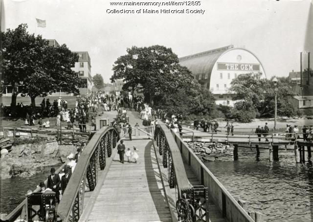 Gem Theater, Peaks Island, ca. 1900