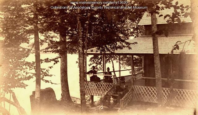 Ludwig Cottage on Nickerson Lake, ca. 1895