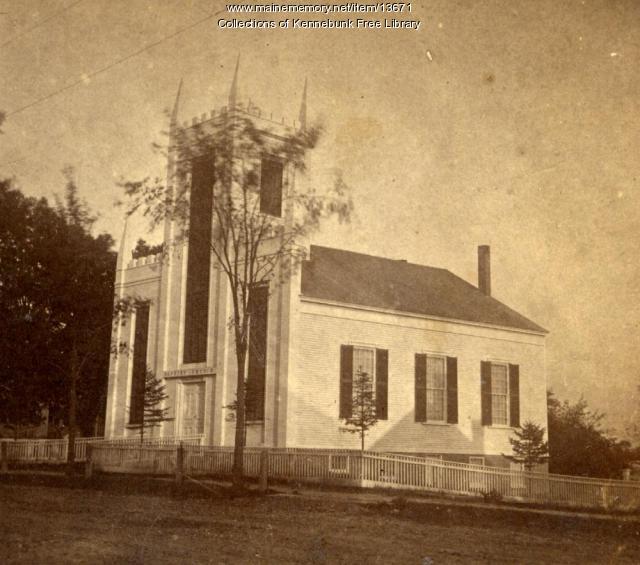 Kennebunk Baptist Church, ca. 1860