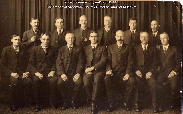 Supreme Judicial Court jury, Houlton, 1917, 1917