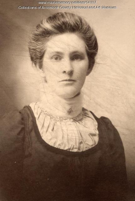 Sarah Buzzell, Houlton, ca. 1900