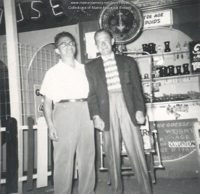 Dave Glovsky, Jimmy Dorsey, Old Orchard Beach, 1956