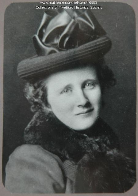 Anne Carey Bradley, Fryeburg, ca. 1904