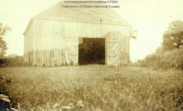 Barn, St. John River, 1911