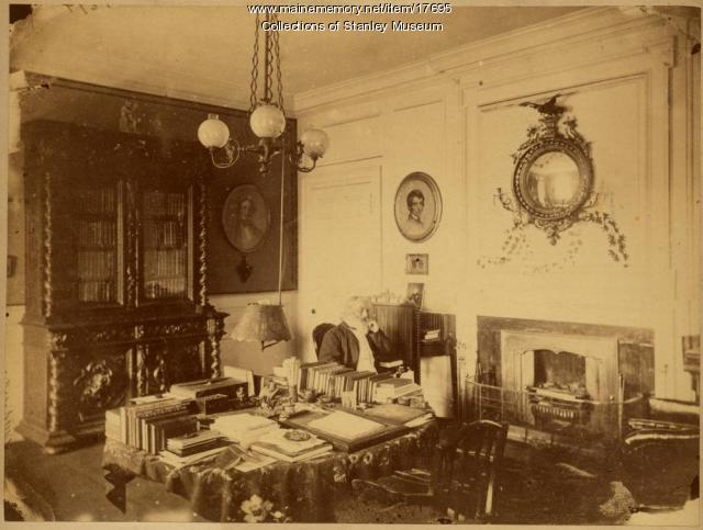 Longfellow in his Study, Cambridge, ca. 1875