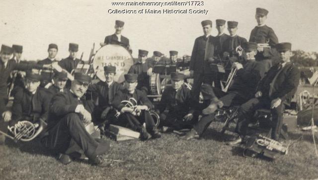 W. E. Chandler's Band, Kennebunkport, 1910