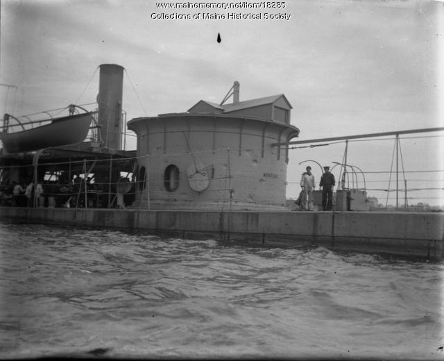 U.S.S. Montauk, Portland Harbor, 1898