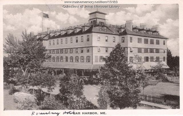 Louisburg Hotel, Bar Harbor, ca. 1900