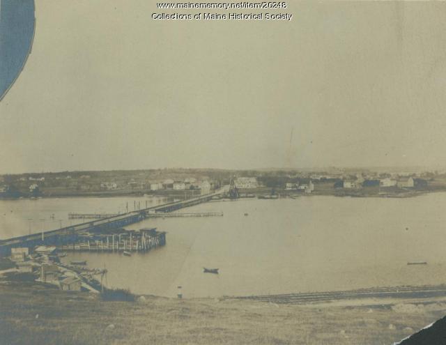 Tukey's Bridge, Portland, ca. 1900