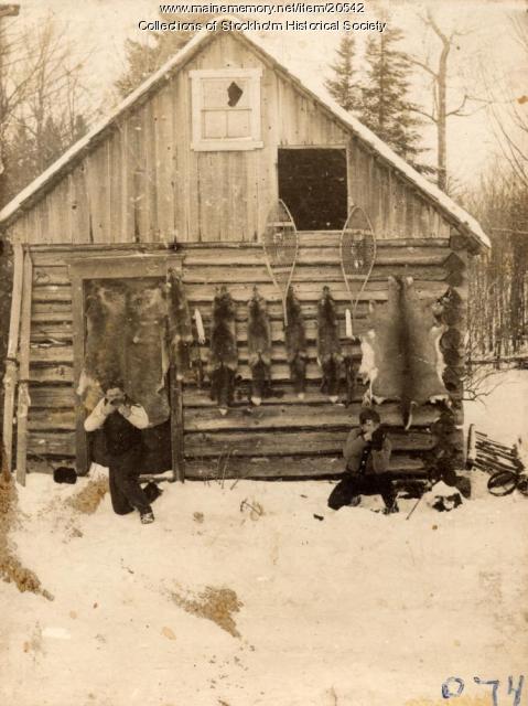 Trappers' Cabin, Stockholm, ca. 1920