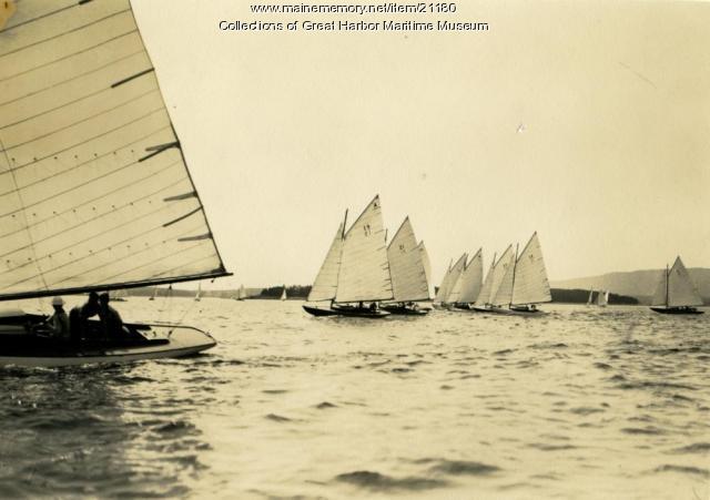 Northeast Harbor Fleet Race, ca. 1930