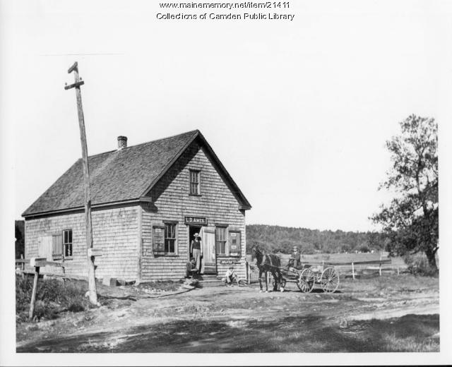 L. D. Ames General Store, Lincolnville, 1905