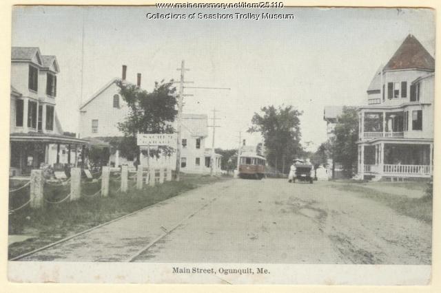 Main Street, Ogunquit, ca. 1920