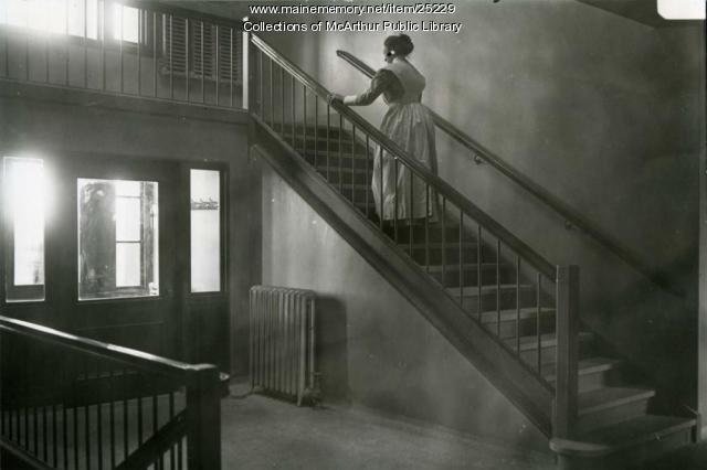 Nurse at Webber Hospital, Biddeford, 1912