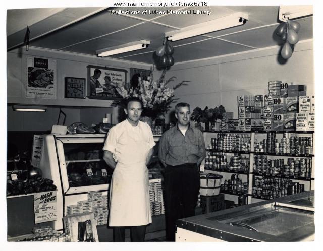 Phil Morrison, Charles Sheehan, Lubec, ca. 1950