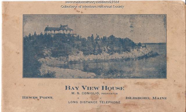 Bay View House Booklet, Islesboro, ca. 1920