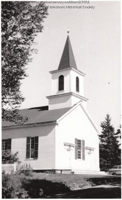 Free Will Baptist Church, Islesboro, ca. 1950