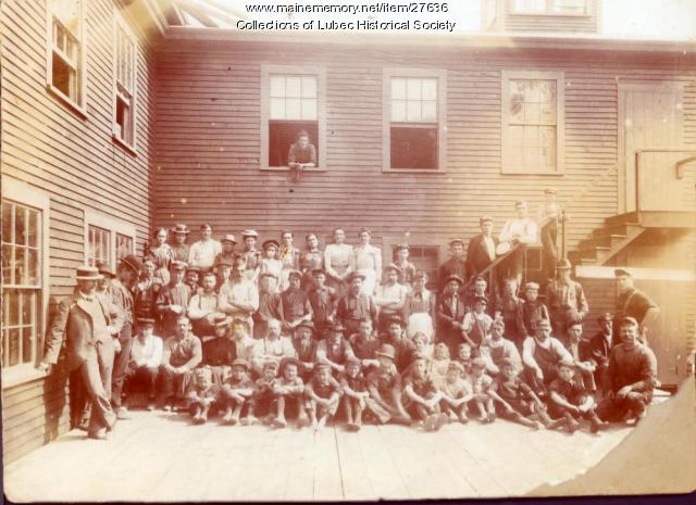 Battle-Axe Factory, Lubec, 1900, 1900