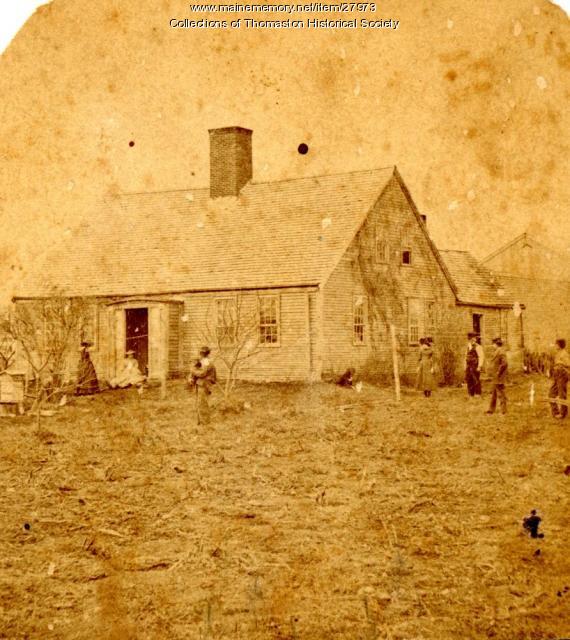 Fales Edgarton House, Thomaston, ca. 1870 - Maine Memory Network