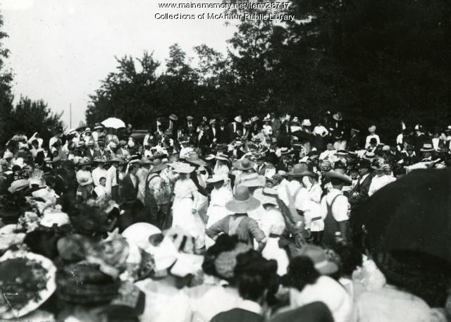 Dorcas Society Fair, Buxton, 1912