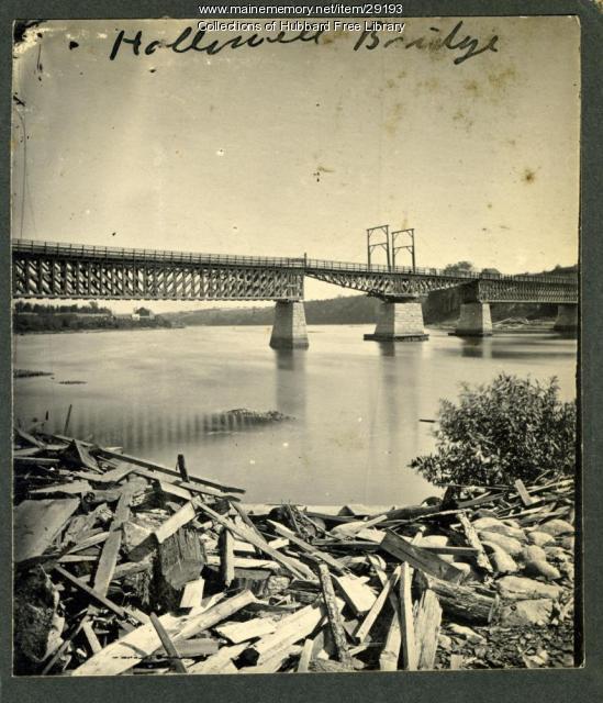 Hallowell Chelsea Bridge, Chelsea, ca. 1865